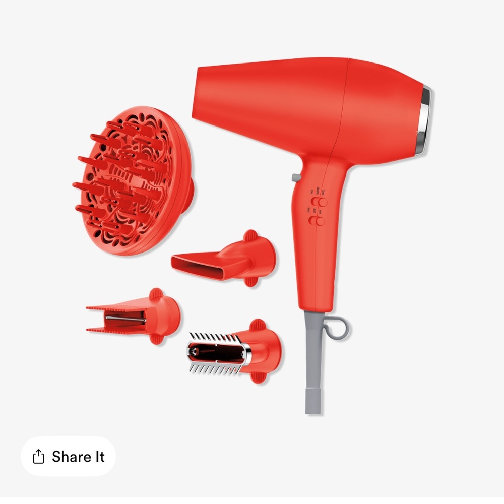 Red Hair Dryer Set- Conair